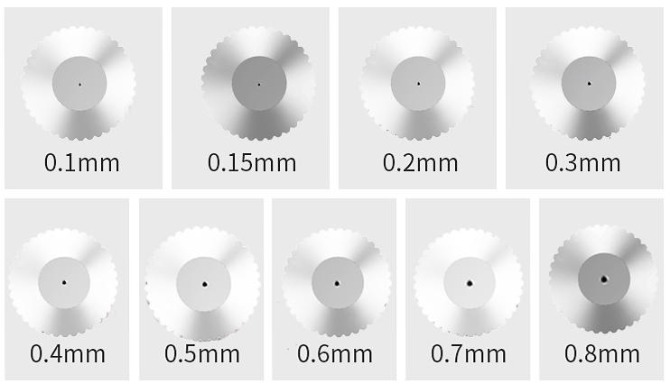 misting nozzle sizes