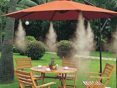 Outdoor Cooling misting
