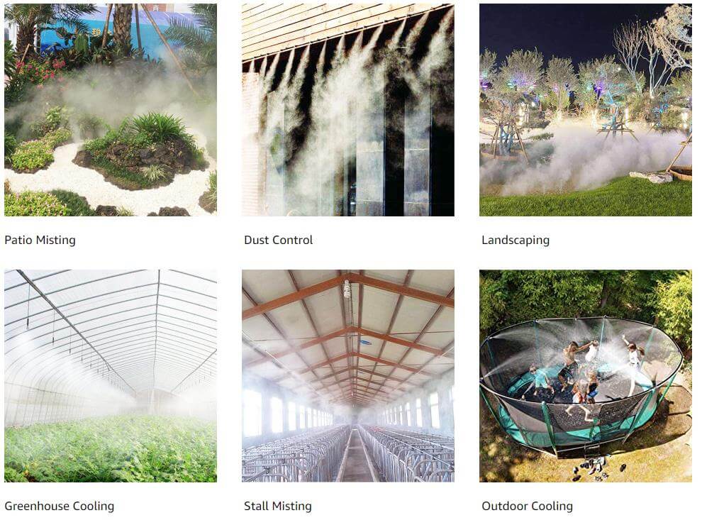0.3mm orifice high pressure fog misting
