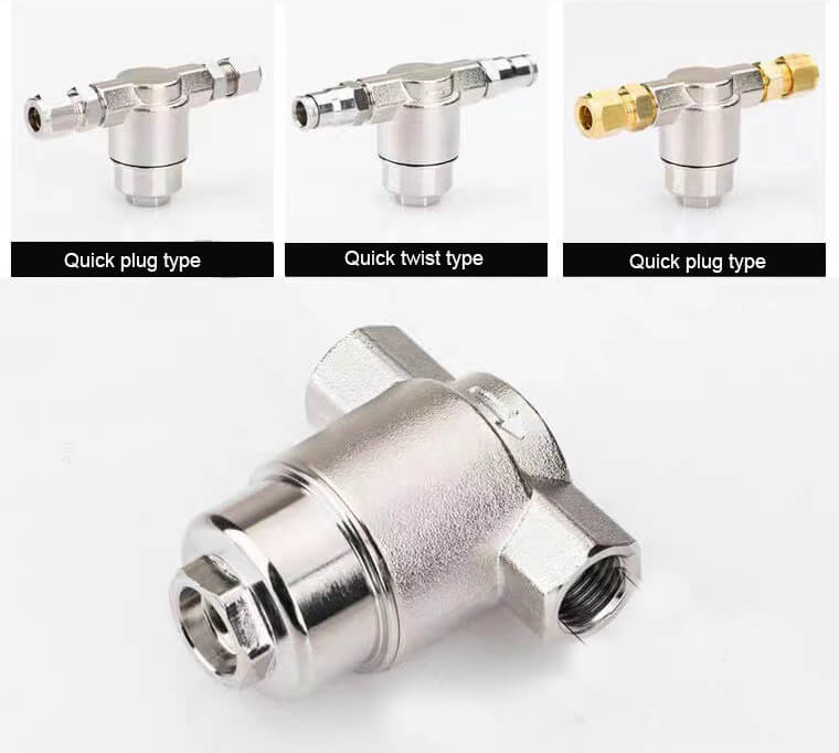 High pressure filter for misting system