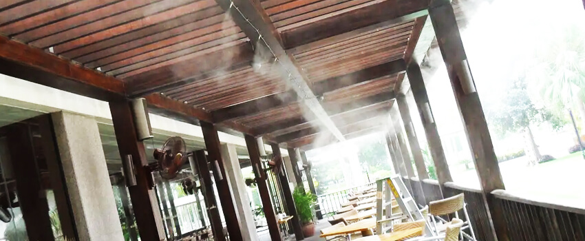 Restaurants misting