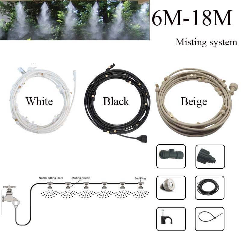 misting cooling water mister sprayer system