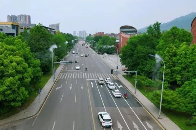 Fog removal system of light pole