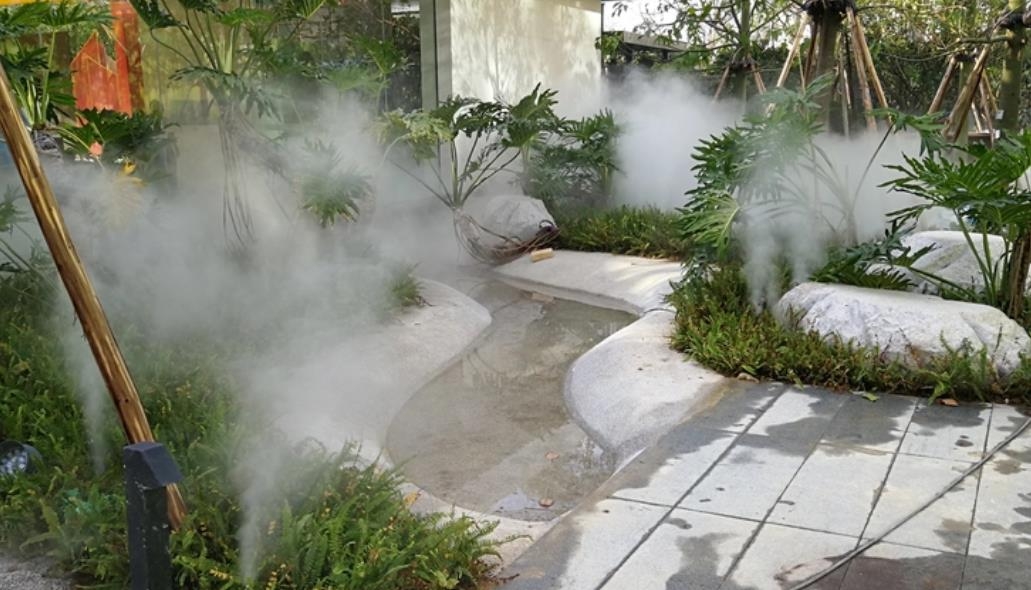 high pressure mist spray humidification system