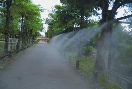 Mist cooling requirements for water